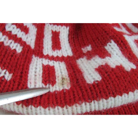 Concord Bowling Alley South St Louis Missouri Knit Hat Pom Brim Vintage - Picture 5 of 7